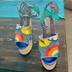 Irregular Choice, Funshine Wedge, New!